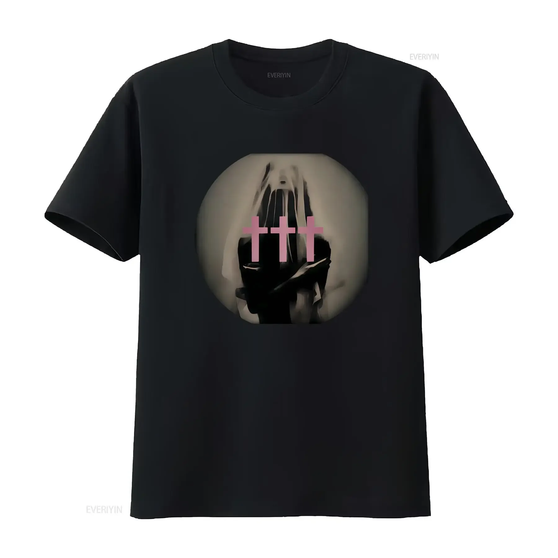 Rare Crosses Band Gothic Style Black T Shirt Available in All Sizes S 5XL vintage Washed Comfortable Soft Versatile