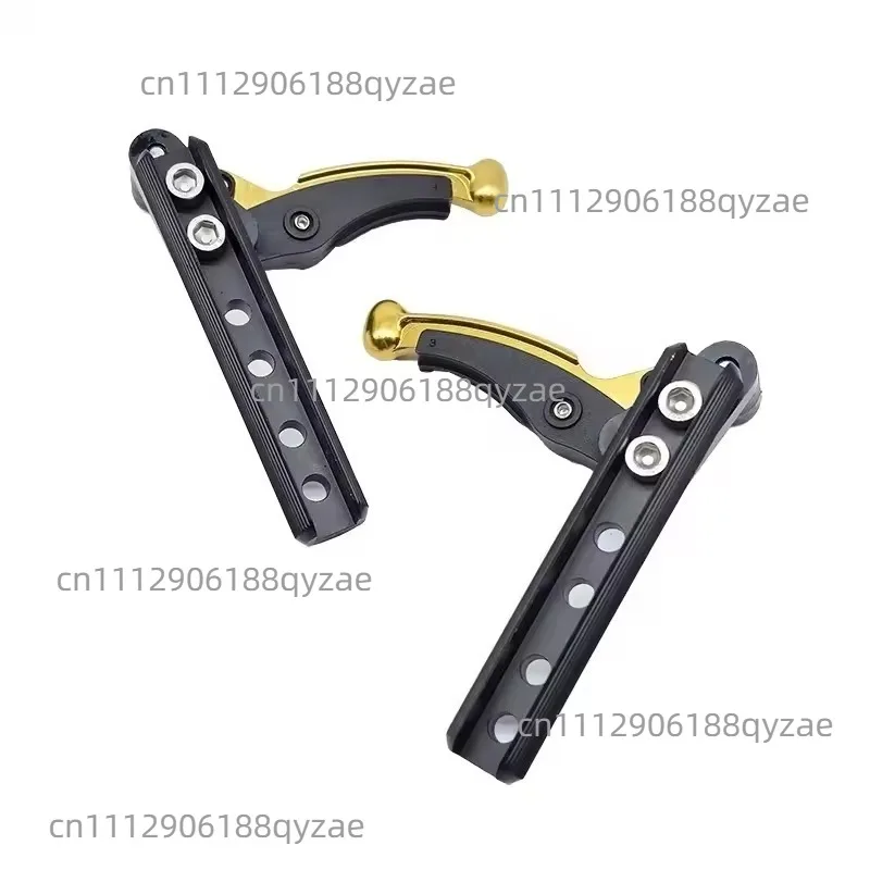 1 Pair Aluminum Alloy Wheelchair Hand Brake for Sports Manual Wheelchair Wheelchair Spare Parts