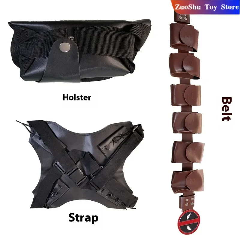

Superhero Deadpool Belt Adjustable Belts Accessories Adult And Children Halloween Fancy Dress Dead Pool Party Cosplay Show Props