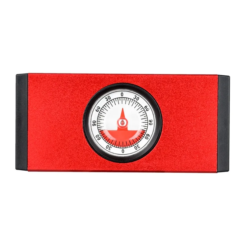 High Precision Mini Level, Aluminum Alloy Construction, Tile Layer Angle & Inclinometer, Slope Measuring and Detection Tool
