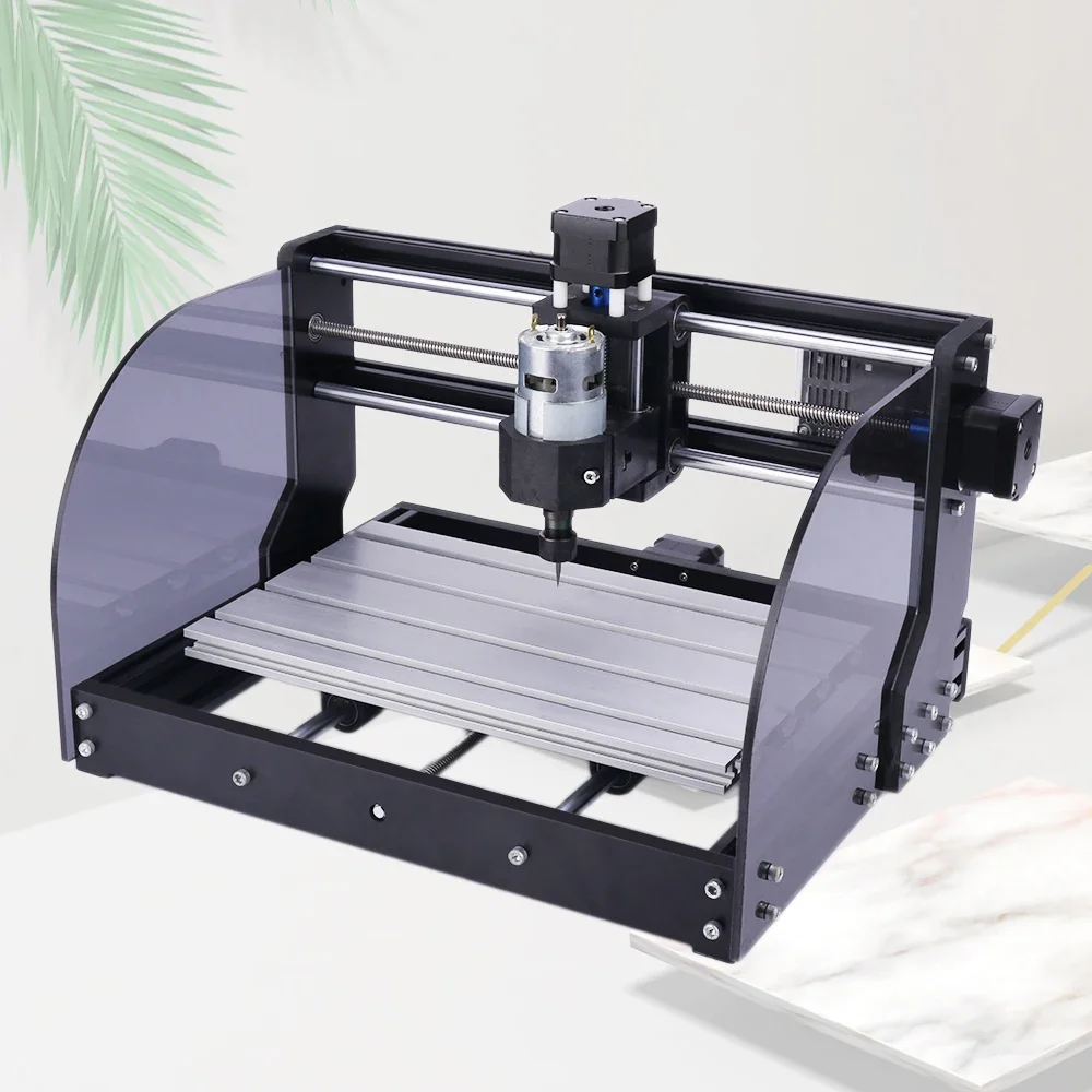 Mini CNC 3018 Pro Max 3 Axis Laser Engraving Machine Wood Router For Cutting PCB Milling