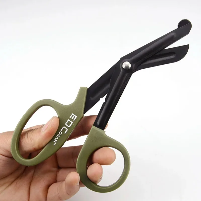 EMT Tactical Rescue Scissor Outdoor EDC Gear Trauma Emergency First Aid Gauze Shears Paramedic Bandage Tijera Rescate