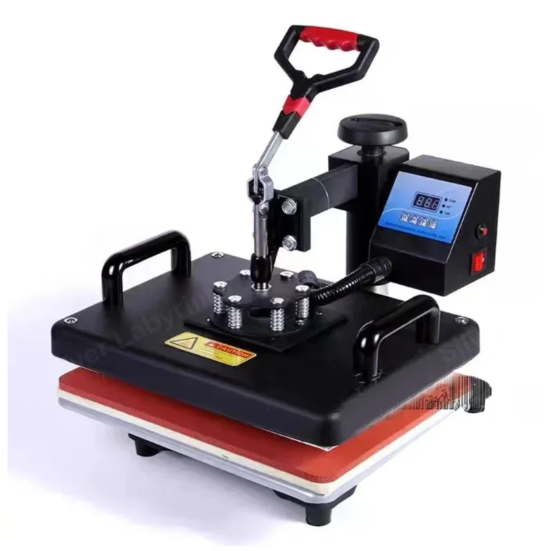 Dual Digital Heat Press Machine 650W Swing Away 360Degree Rotation Transfer Sublimation Printing for T-Shirt