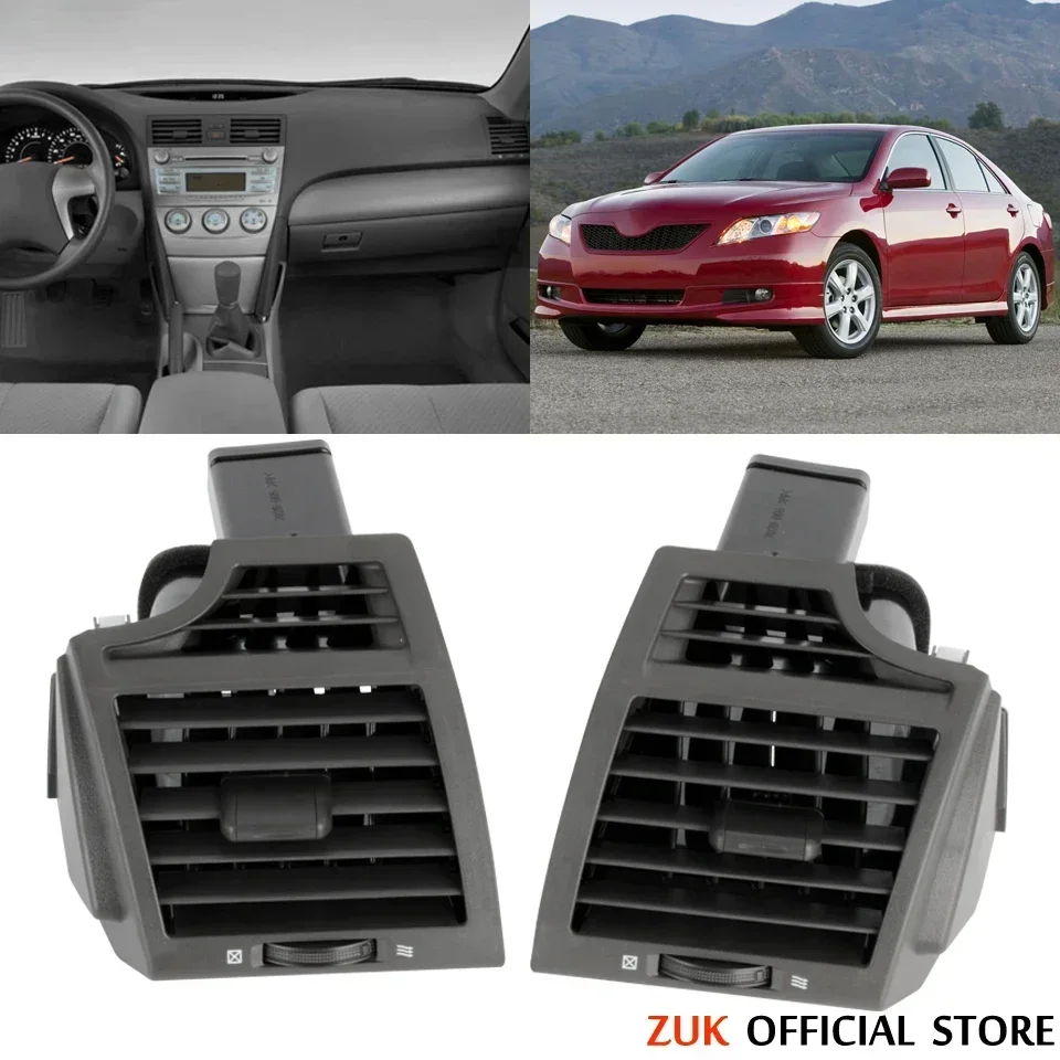 ZUK Car Air Conditioner Vent Front Dash AC Outlet Panel Grille Cover For Toyota CAMRY AURION 2007-2013 ACV40 GSV40 US Version