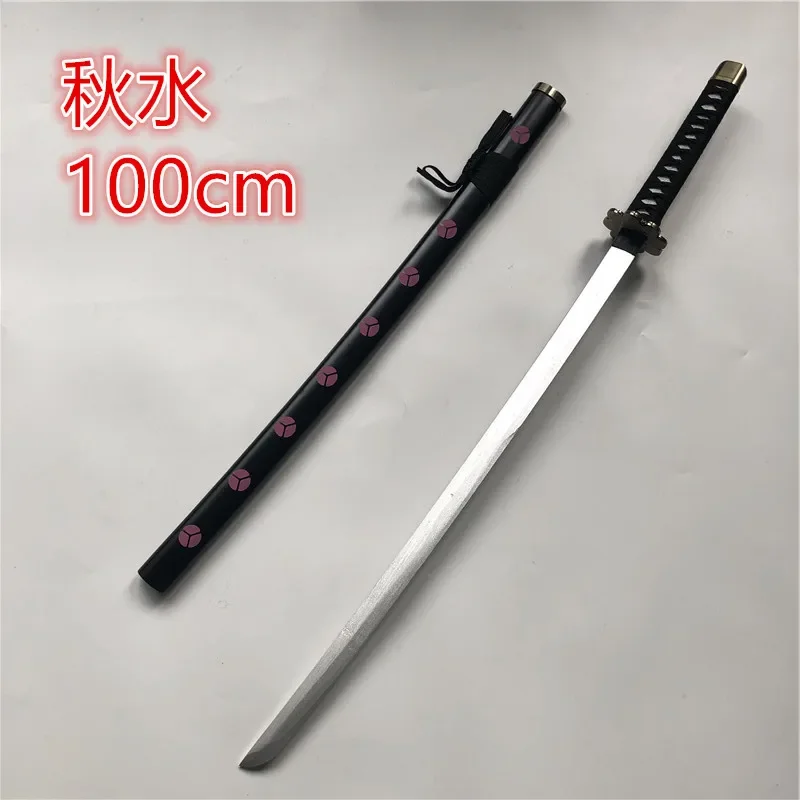 Anime 100cm Cosplay Kozuki Oden Totsukanotsurugi sword Roronoa Zoro Sword Weapon Wood Ninja Knife Samurai Sword Prop Toys