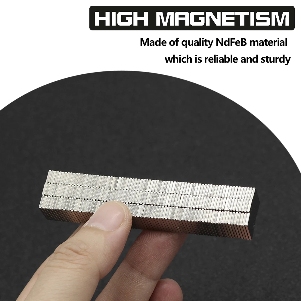 10~1000Pcs 10mmx5mmx1mm N35 NdFeB Block Magnet Super Powerful Neodymium Magnets  Strong Permanent Magnetic imanes 10x5x1