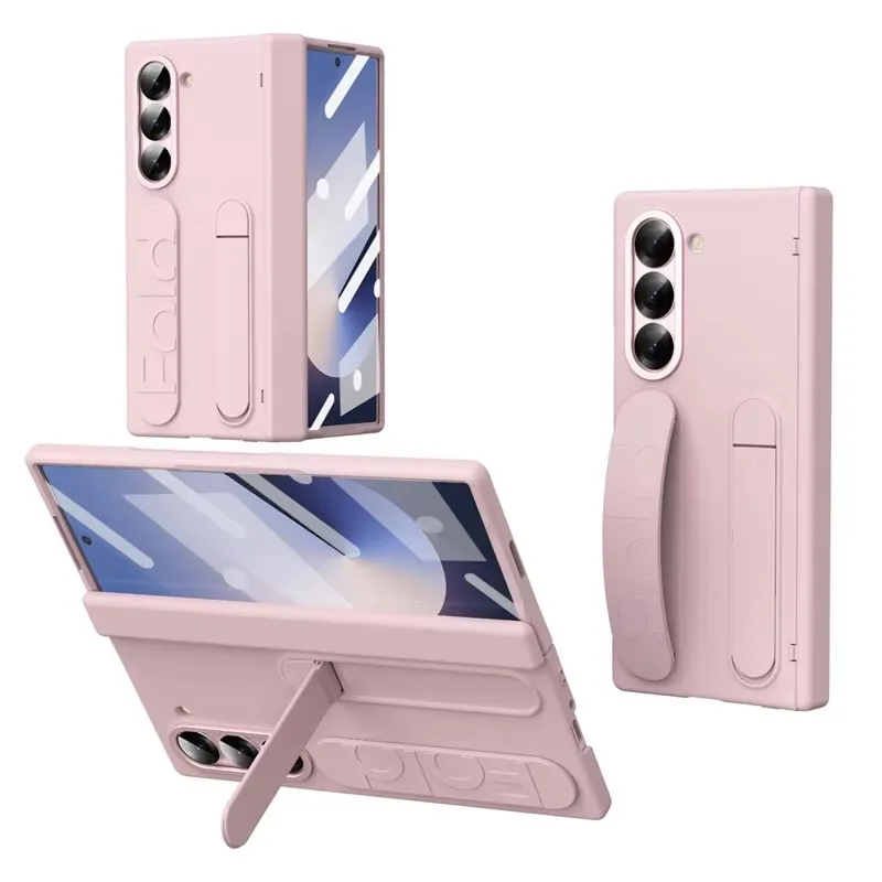 

For Samsung Galaxy Z Fold6Slim Magnetic Hinge Case Armor Shockproof Full Screen Protector Tempered Glass Folding Cover