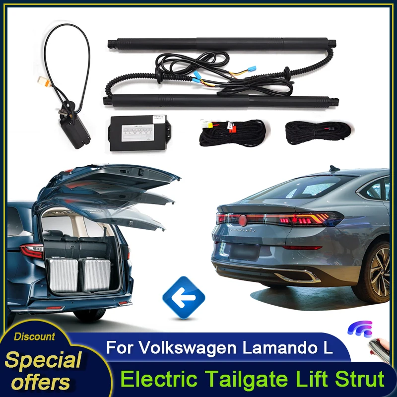 

For Volkswagen VW Lamando L 2022~2024 Car Electric Tailgate Tail Gate Strut Vehicle Power Rear Door Lift System for Trunk