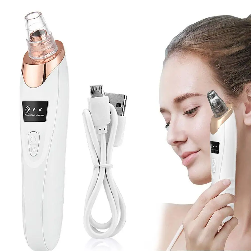 Electric Blackhead Remover Vacuum Cleaner Black Spots Removal Facial Deep Cleansing Pore Cleaner Machine Face Skin Care Tools