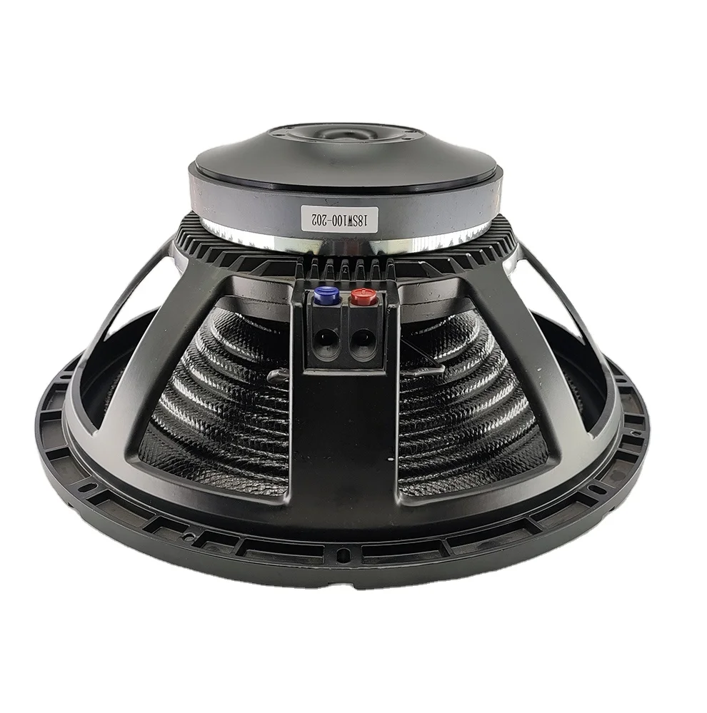 

Our OEM Produces 18-inch Speaker Aluminum Basin Frame Woofer Voice Coil 4-inch Professional Loudspeaker Special Drum Paper