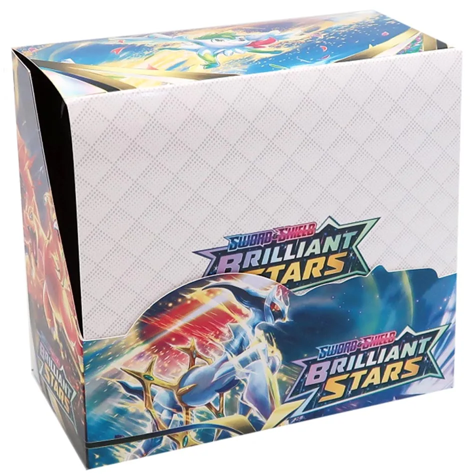 324pcs Pokemon TCG: Sword & Shield-Brilliant Stars Booster Display Box (36 Packs) Pokemon Card Game