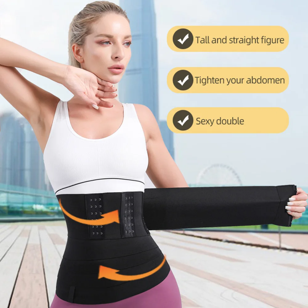 Snatch Me Up Bandage Shapewear Belt Tummy Wrap Trimmer Slim Loss Stomach Waist Wrap Hook Breasted Belt Waist Trainer Bodi Shaper