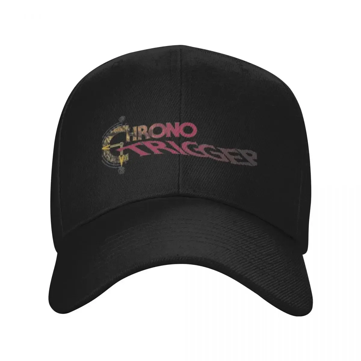 Novo boné de beisebol com logotipo Chrono Trigger, streetwear, hip hop, chapéu de tamanho grande, masculino, feminino