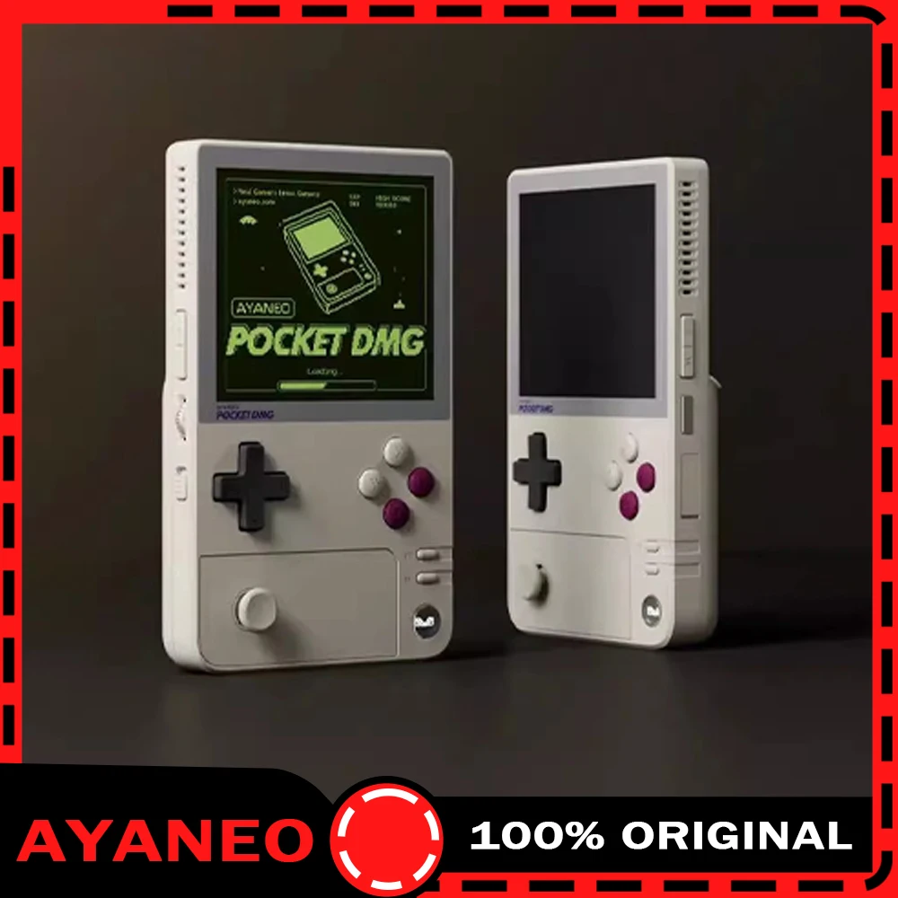 AYANEO Pocket DMG Game Console 1240*1080 Resolution Screen 3.92Inch OLED 6000mAh Gyroscope Handheld Game Consoles Customize Gift