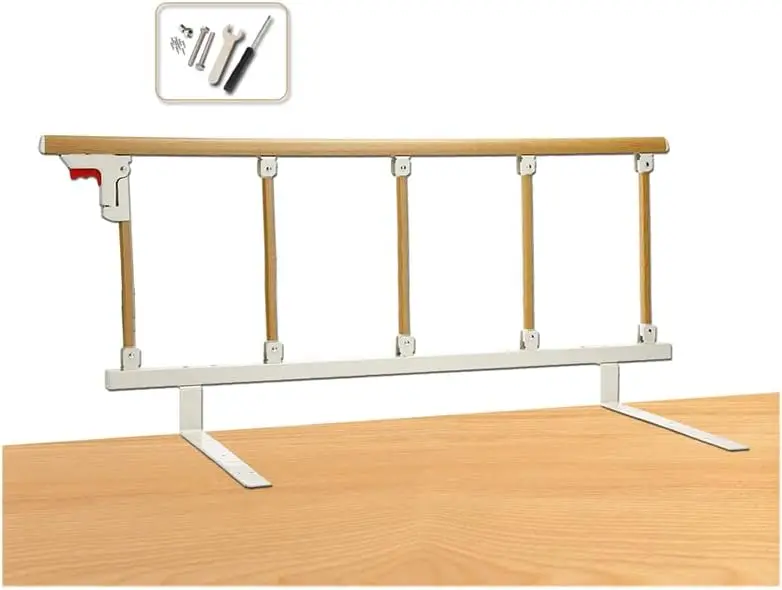 Bed Rails for Elderly Adults, Medical Safety Assist Guard Rails, Bed Railing for Seniors, Bedside Handle Assist Grab Bar for Bed