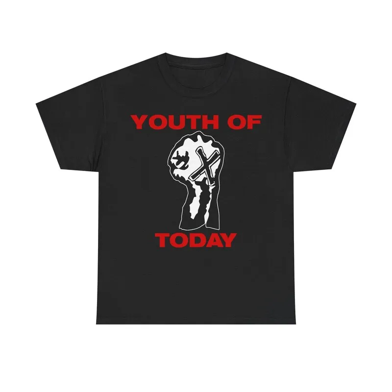 Youth of Today T Shirt Straight Edge Punk Gorilla Biscuits 7 Seconds Judge Warzone Chain of Strength Unisex Cotton T-Shirt