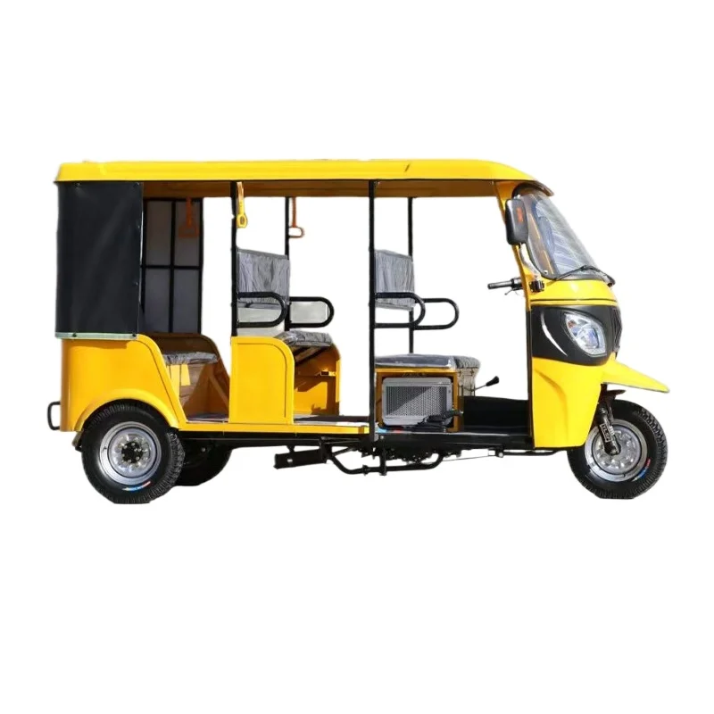 

African hot-selling carrying 6 passengers 200cc water-cooled passenger tricycle tuk tuk