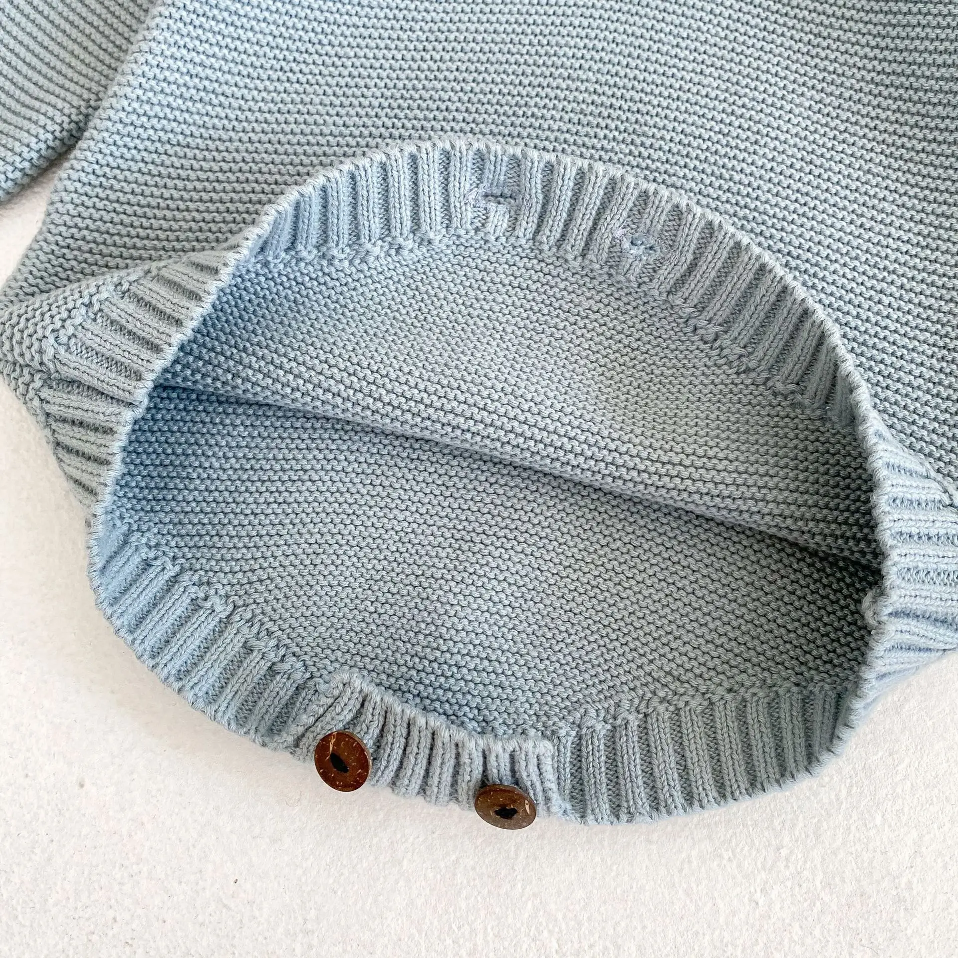 0-24M Baby Mädchen Strampler Stricken Neue Neugeborenen Spitze Warme Lange Hülse Overall Infant Prinzessin Party Strampler Kleinkind herbst Frühling Kleidung – Detail 19
