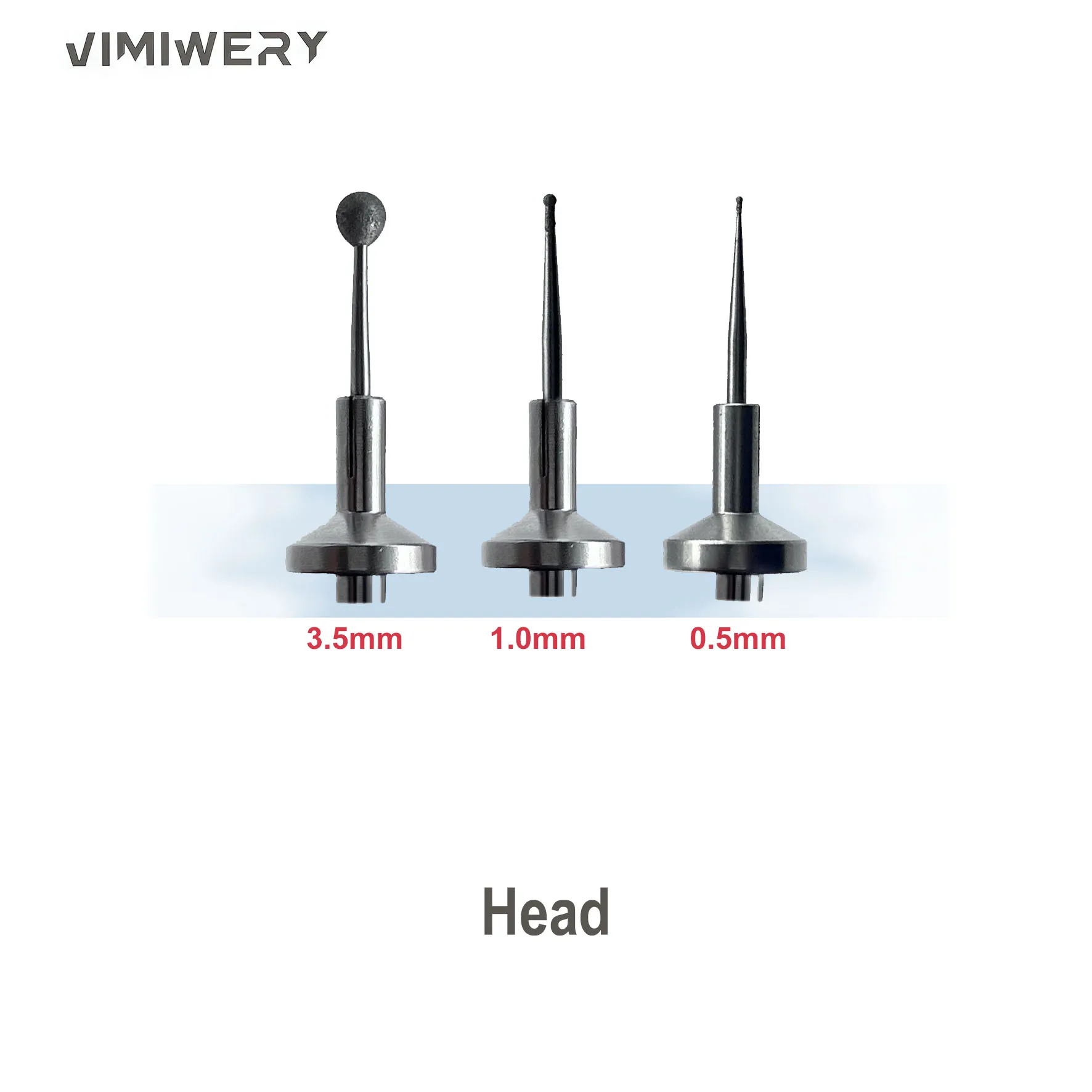 VIMIWERY Portable Corneal Small Polisher 3.5mm Ophthalmic Corneal Polisher Eyes Surgical Instruments