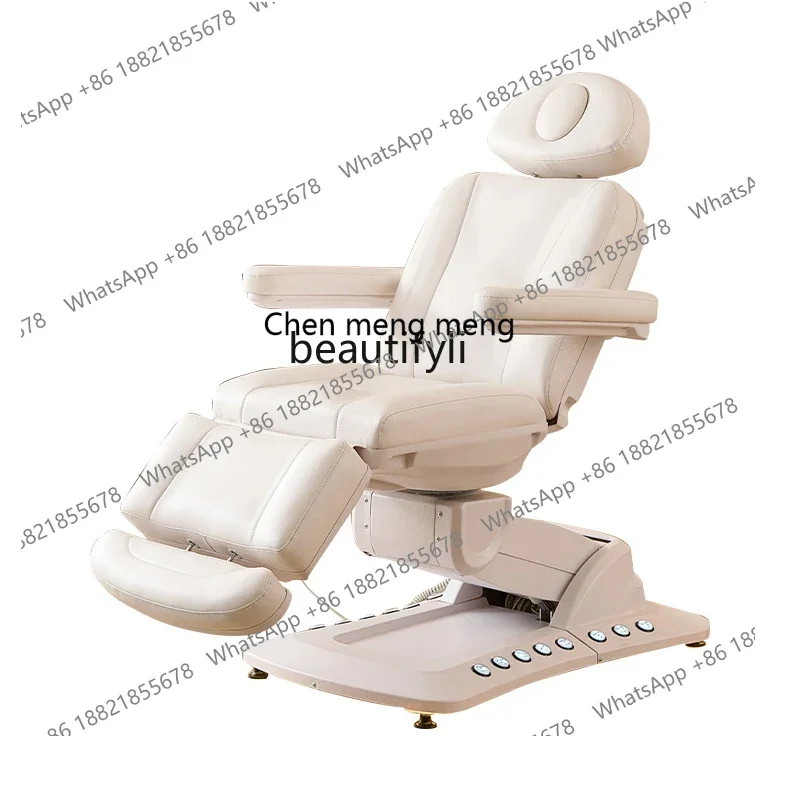 

N178 G High-end beauty salon beauty bed Electric lifting body bed with rotating heating foot control