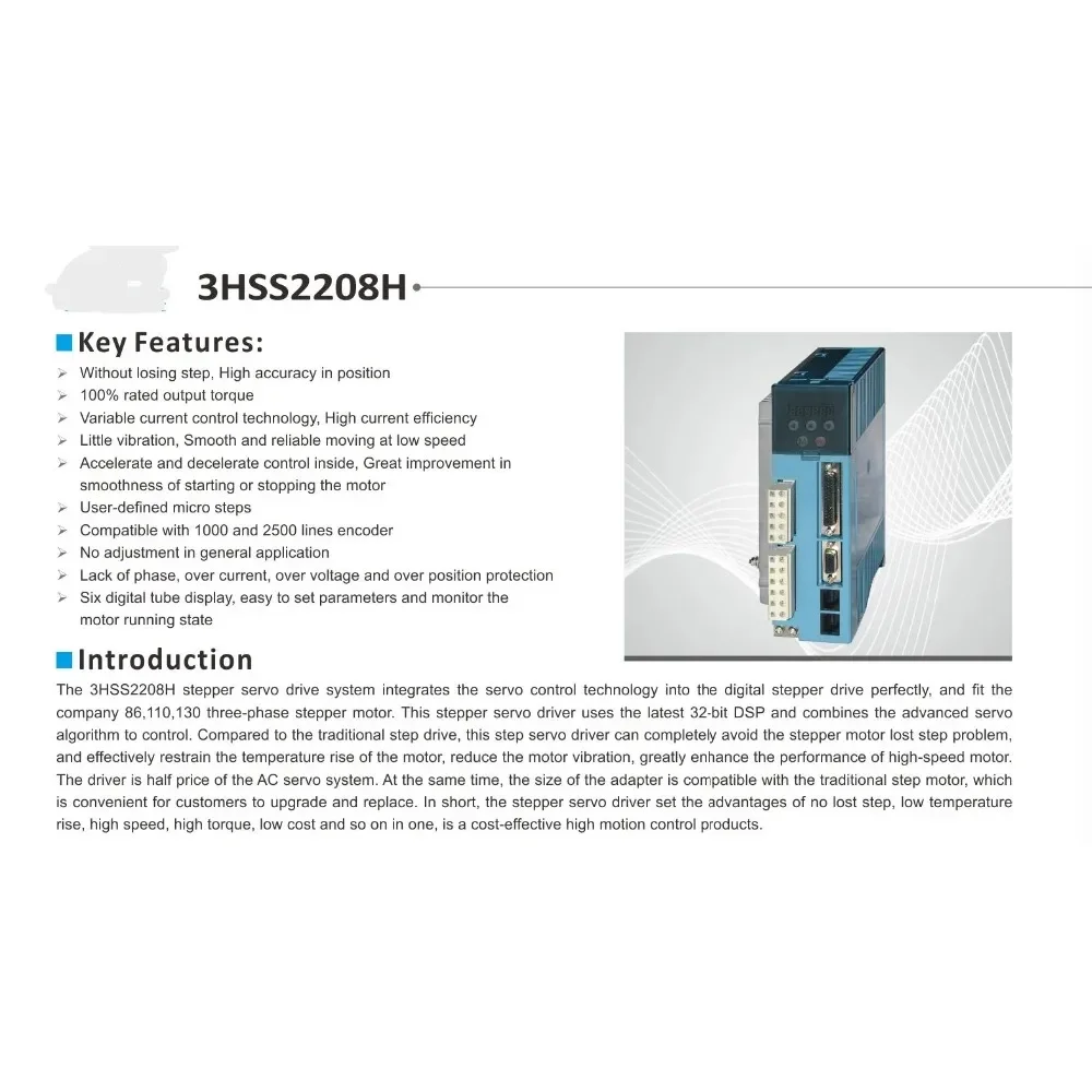 NEMA42 20N.m JMC 3 相 110 ミリメートル閉ループステッピングモーターディスプレイパネルドライバー CNC キット JMC 110J12190EC-1000 + 3HSS2208H 旋盤用