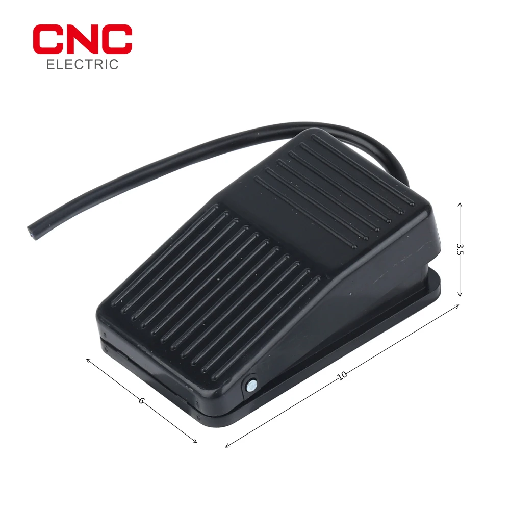 CNC FS-1 IMC Hot SPDT Nonslip Metal Momentary Electric Power Foot Pedal Switch