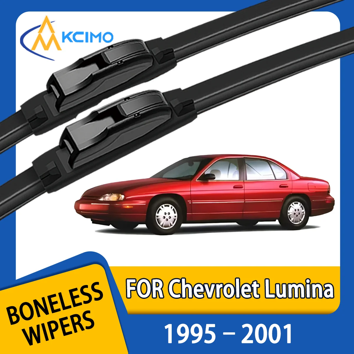 

KCIMO 2PCS New Wiper Blades for Chevrolet Lumina 1995-2001 Front Windshield Auto Wipers Blade Accessories 2001 2000 1999 1998