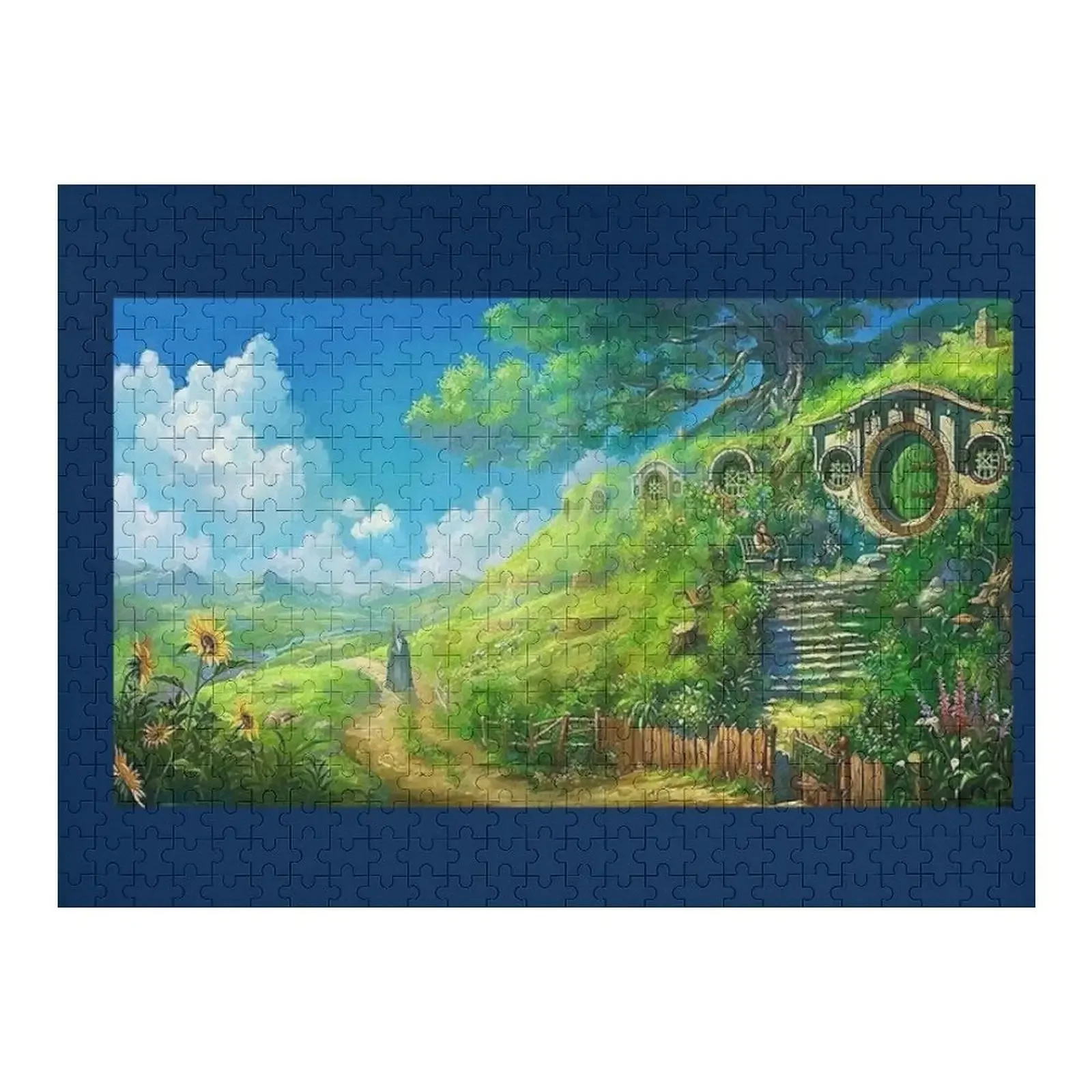 

The Shire Jigsaw Puzzle Personalised Customizable Gift Picture Puzzle