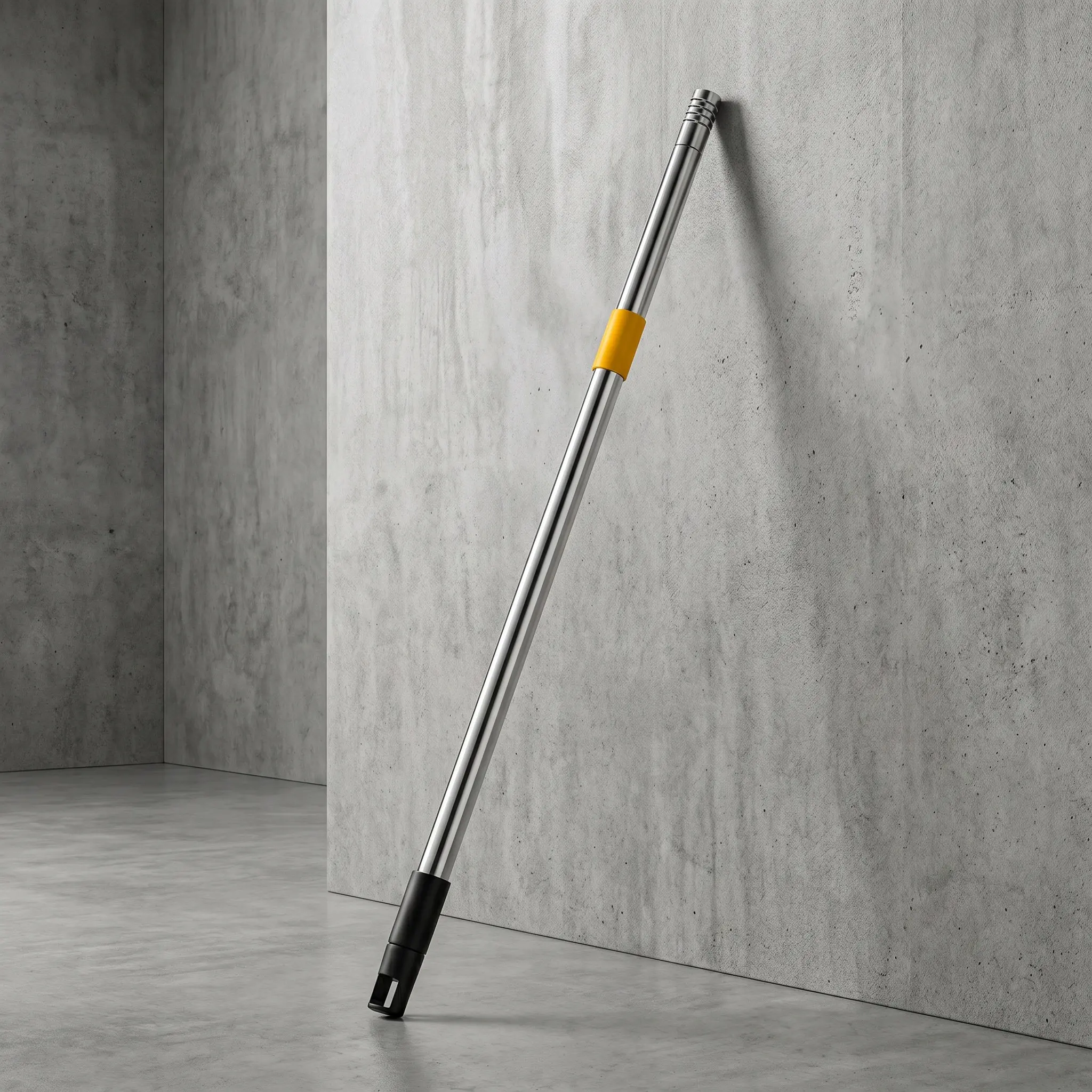 Oil Paint Roller Brush Extension Pole Stainless Steel Telescopic Multi-Function Extension Pole for Painting Cleaning High Walls