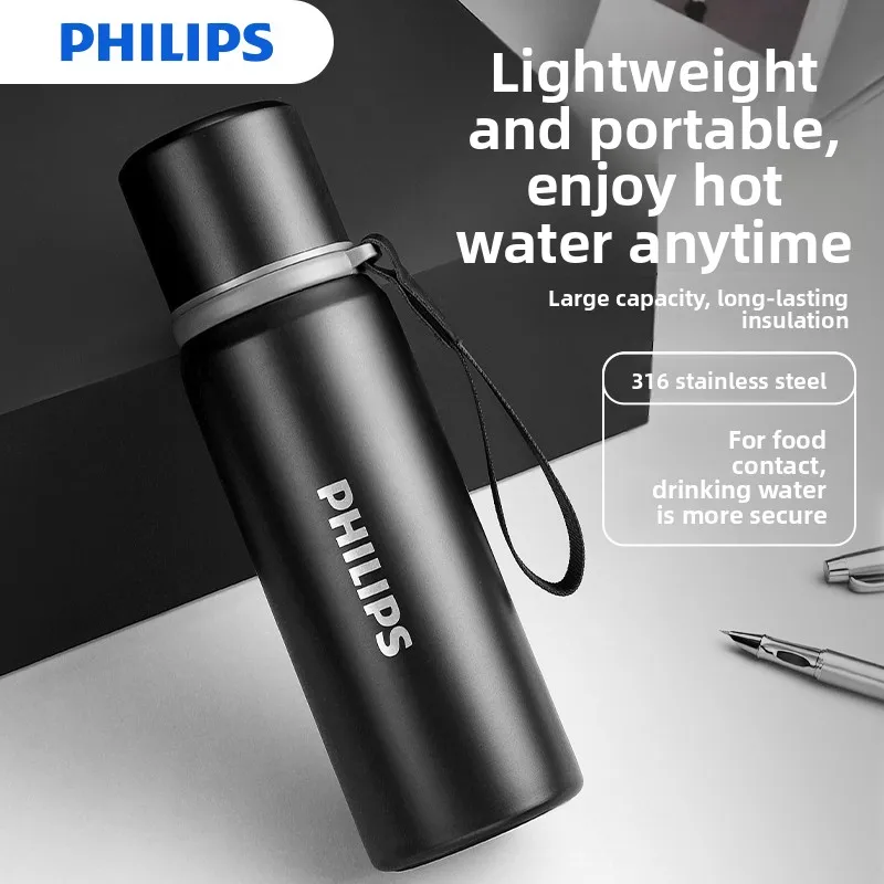 bouteille-d'eau-philips-awp3365-tasse-isolee-mate-anti-rayures-pour-sports-de-plein-air-pour-hommes-femmes-etudiants-bureau