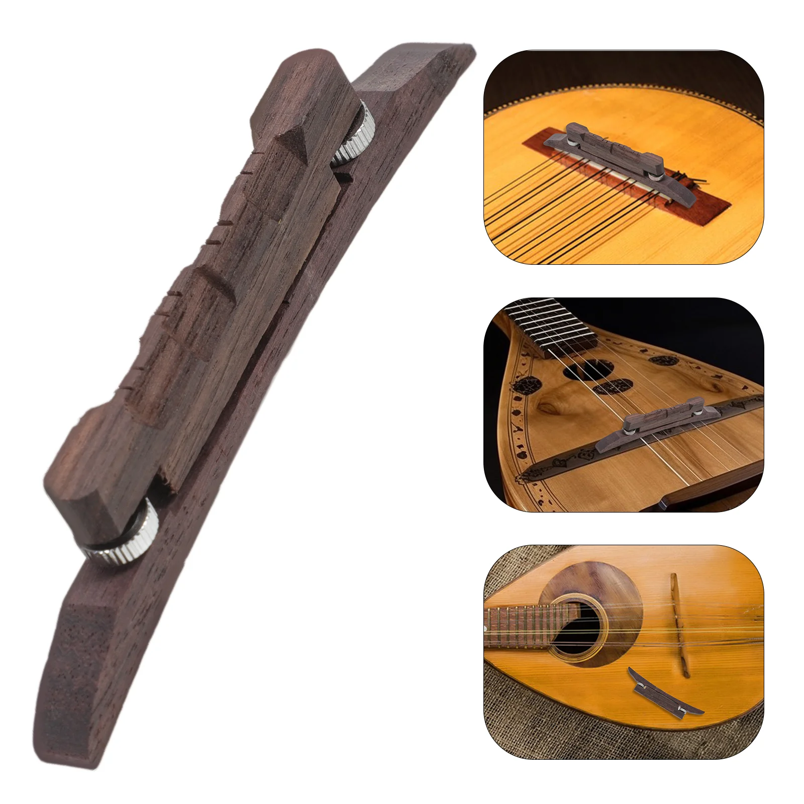 Electric Mandolin Parts Yard Adjustable Bridge Accessory Premium Musical Instrument