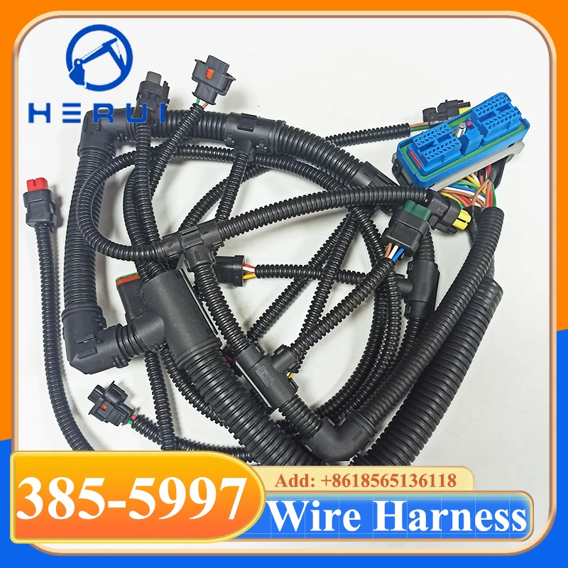 C7.1 Engine Wiring Harness 385-5997 for E329D2 E323DL D6K2 924K 930K 938K Wire Harness Cabel 3855997