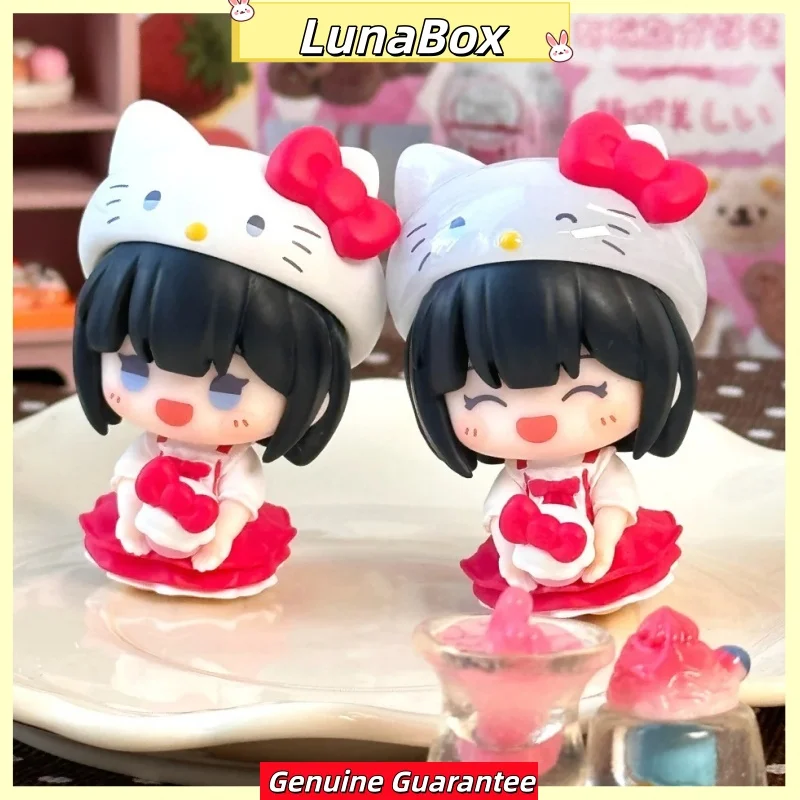

New Genuine Link Click X Sanrio Sweet Moments Series Mystery Box Adorable Mini Figure Collectible Toys Desk Decor Birthday Gift