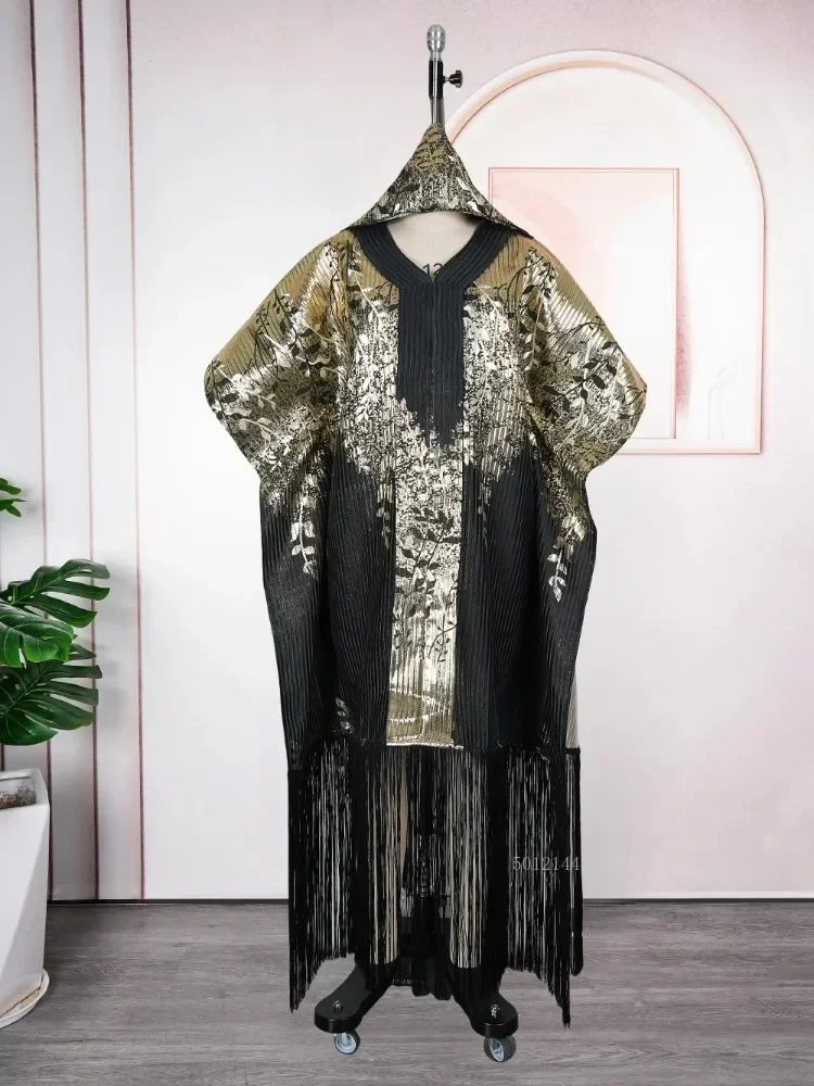 Abito lungo africano Dashiki per donna Abiti Ankara Abito tradizionale lungo musulmano caftano Abaya Abito elegante 2025