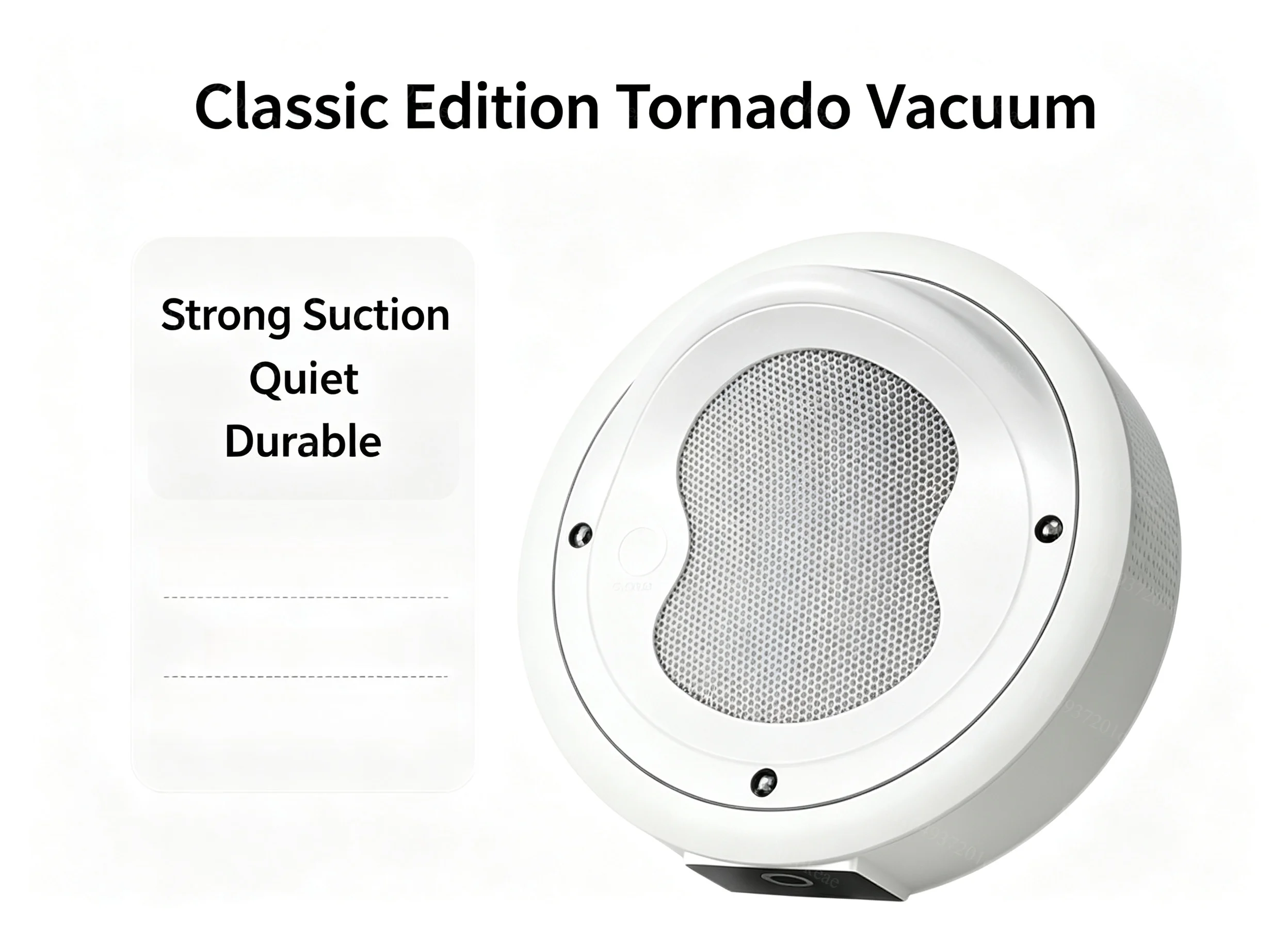 Rechargeable Silent Nail Dust Collector, Large Suction Nail Vacuum Cleaner for Nail Polishing & Dust Removal