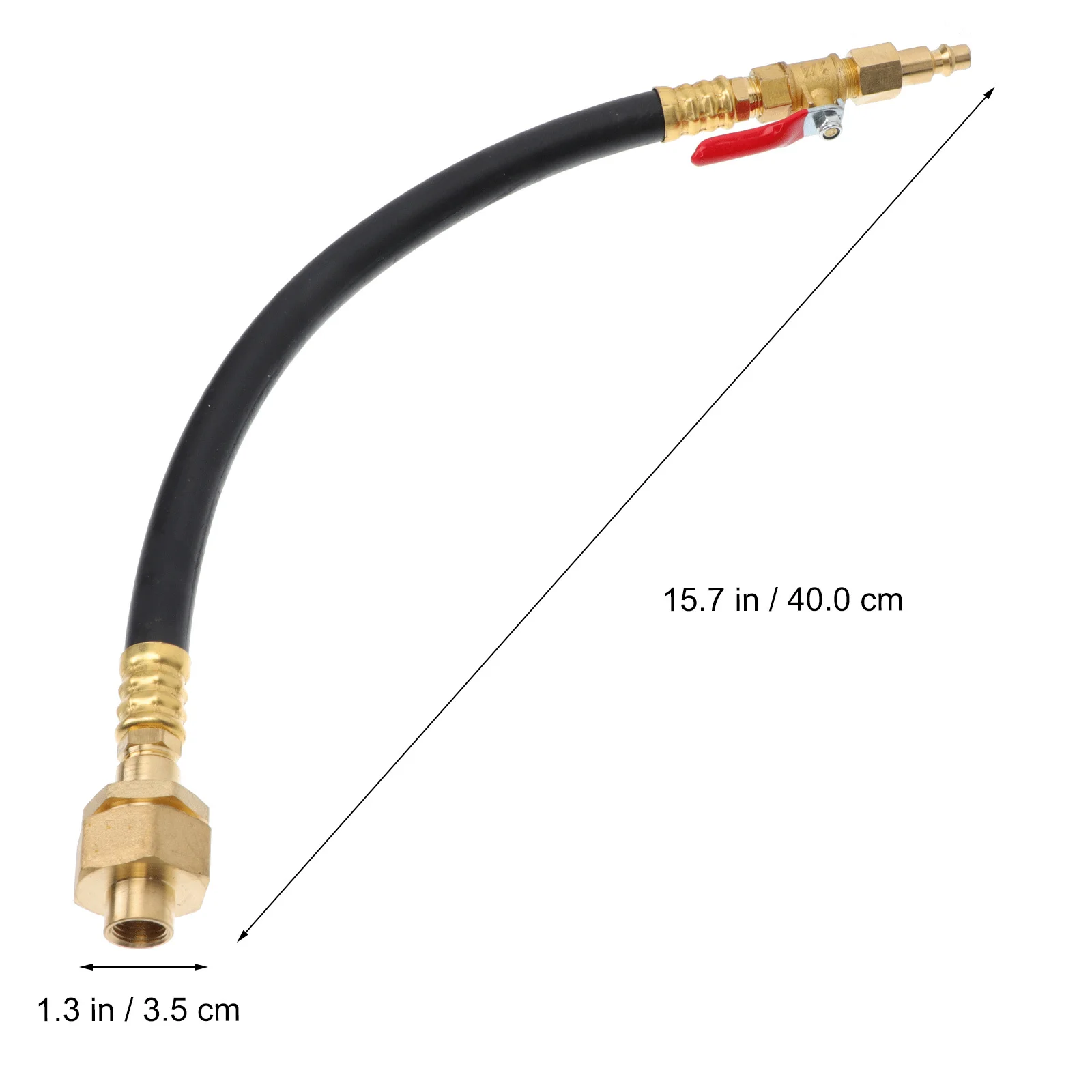 

1 шт., зимний продувочный разъем для садового шланга, адаптер для шланга, сливной инструмент с запорным клапаном, промышленная воздушная пробка