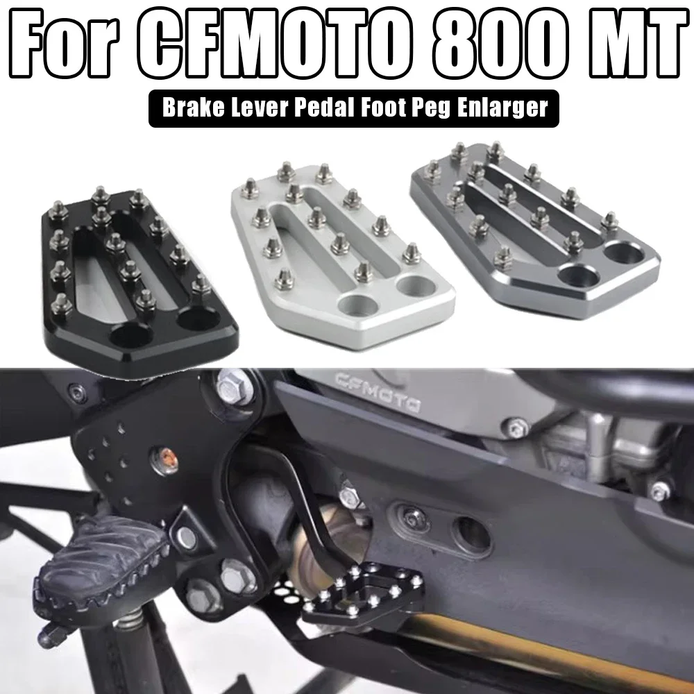 For CFMOTO 800MT  MT 800 Motorcycle Modified Foot Brake Lever Pedal Foot Peg Enlarger Extension Accessories