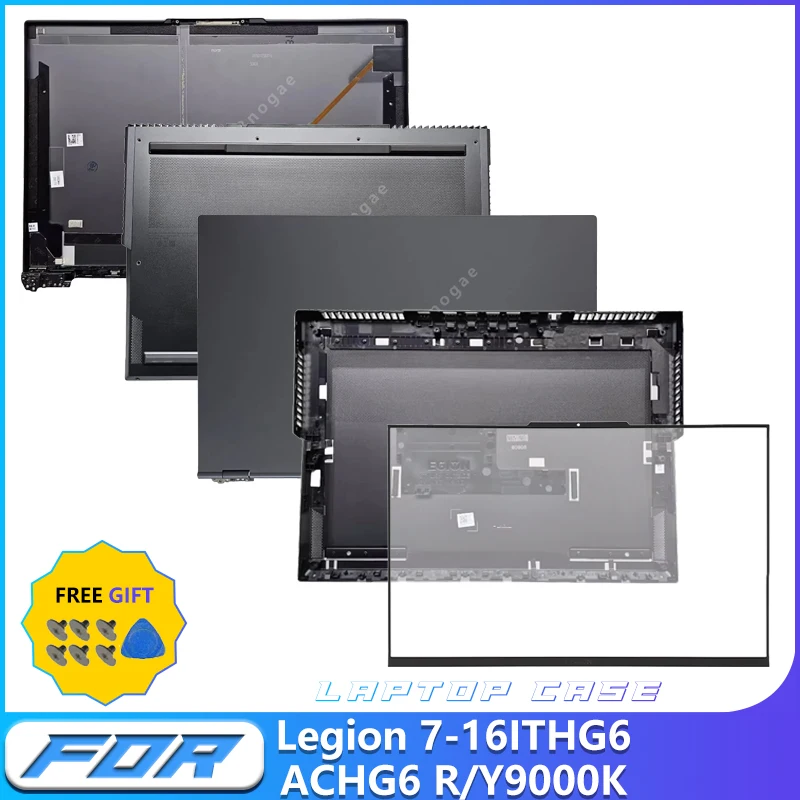 Laptop LCD Back Cover& LCD Bezel &Base Cover& For Legion 5 Pro Legion 7-16ITHG6/ACHG6 R/Y9000K 2021 Replacement