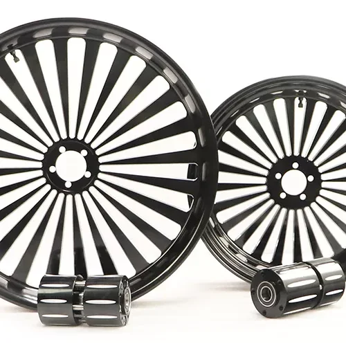 Factory customized  23X 3.5-inch motorcycle forged aluminum wheels for retrofit wheels