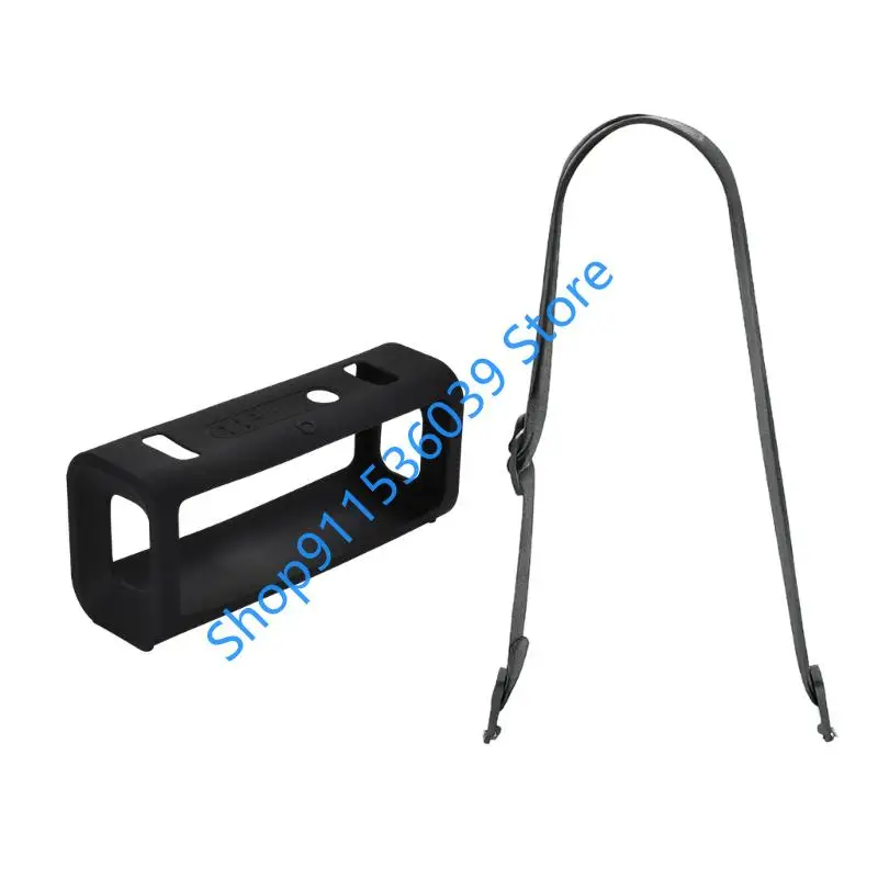 45BB Silicone Case with Shoulder Straps for Sony ULT Field 3 Wireless Portable Speakers Ensures Safetys of Speakers