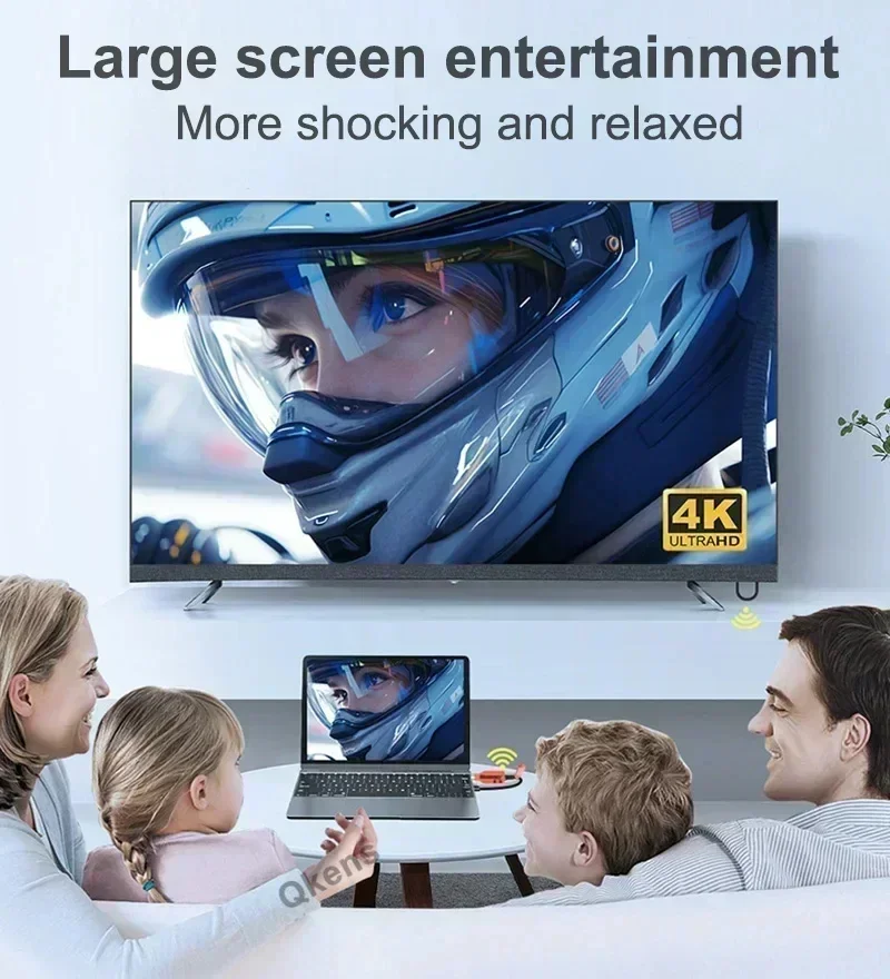 150m 4K Wireless HDMI Extender Video Transmitter Receiver TV Stick Display Adapter Dongle for Camera PC To TV Monitor Projector