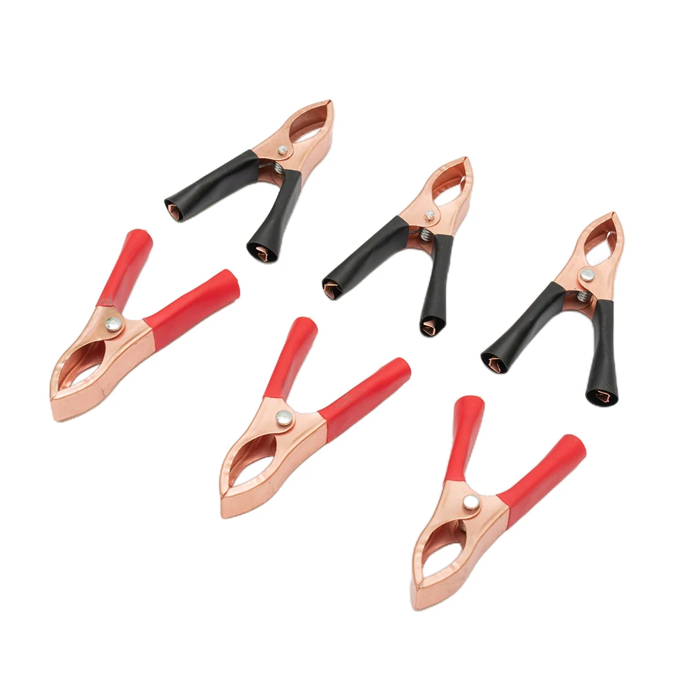 2/10/20pcs 30A 70mm Clips Battery Clamps Crocodile Clip For Electrical Engineering Voltage Testers