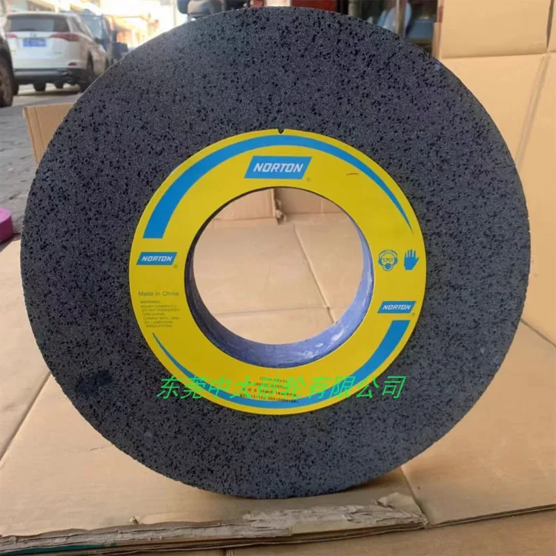 Large Size Water Mill Grinding Wheel 355x38.1x127mm Black Silicon Carbide large pore abrasive wheel for rubber aluminum copper
