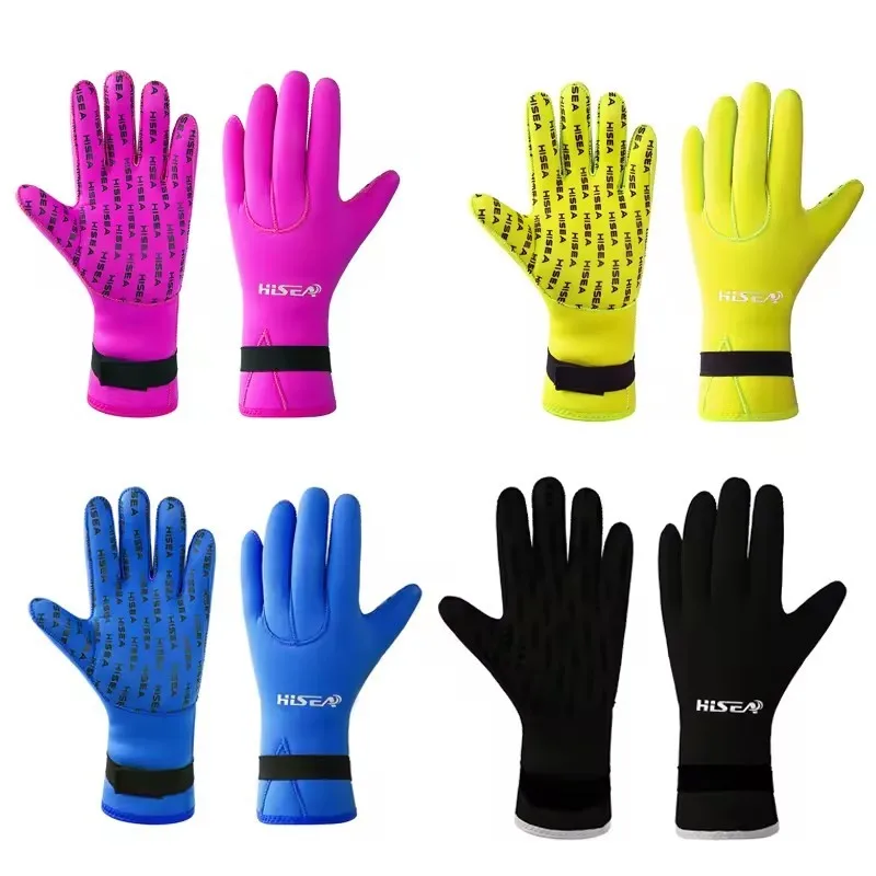 Winter 3MM Neoprene Diving Gloves Men Women Keep Warm Diver Wetsuit Snorkeling Scuba Spearfish Underwater Hunting Gloves