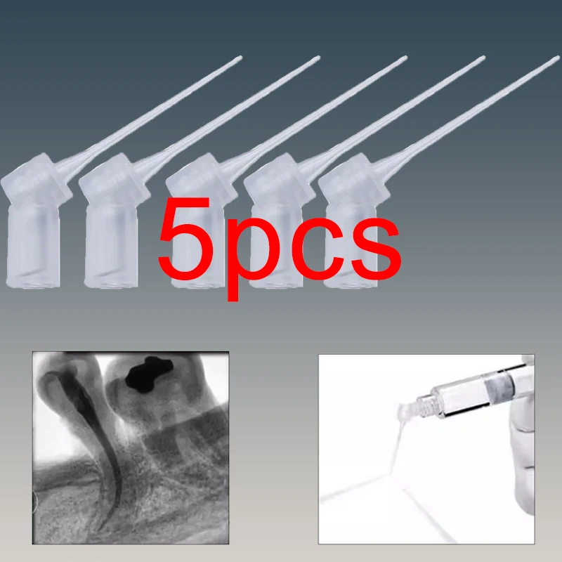 

5 шт., стоматологическая эндодонтическая ирригационная игла 30 г, наконечник с двойным боковым отверстием для очистки корневых каналов, аксессуары для эндодонтических шприцев
