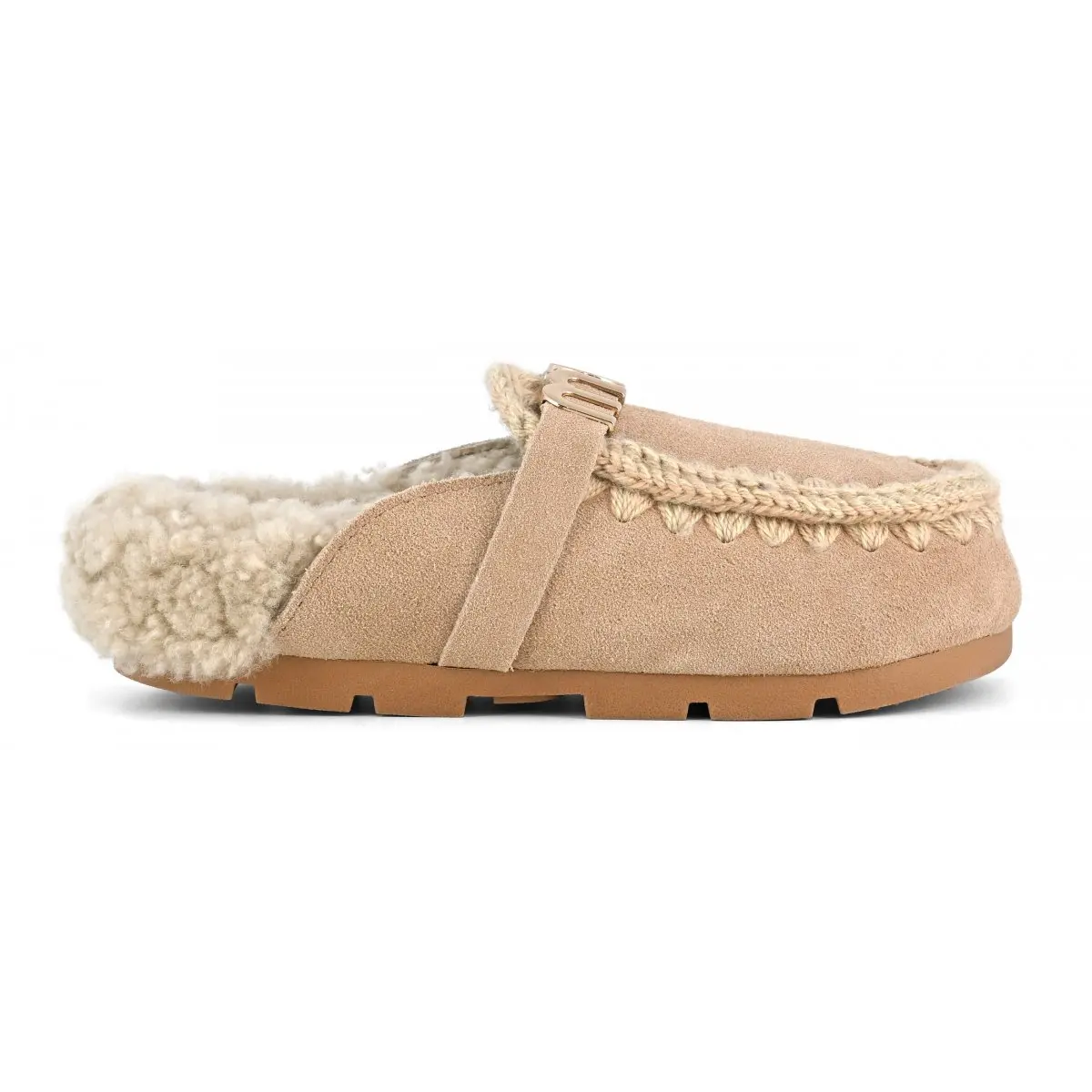 

women winter slippers eskimo Mou Winter Bio Slide original sheepskin flats mules ladies shoes