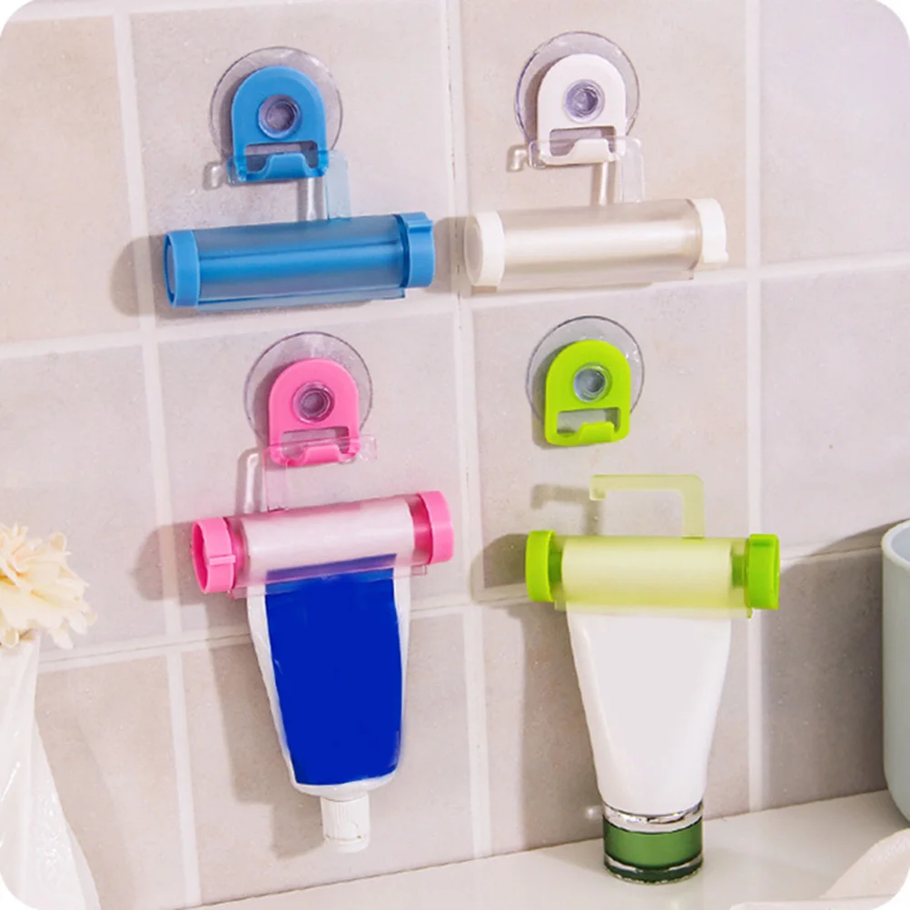 

Toothpaste Squeezer Roller Toothpaste Dispenser Rolling Extruder for Lotion Ointment Paint Space-Saving Ergonomic