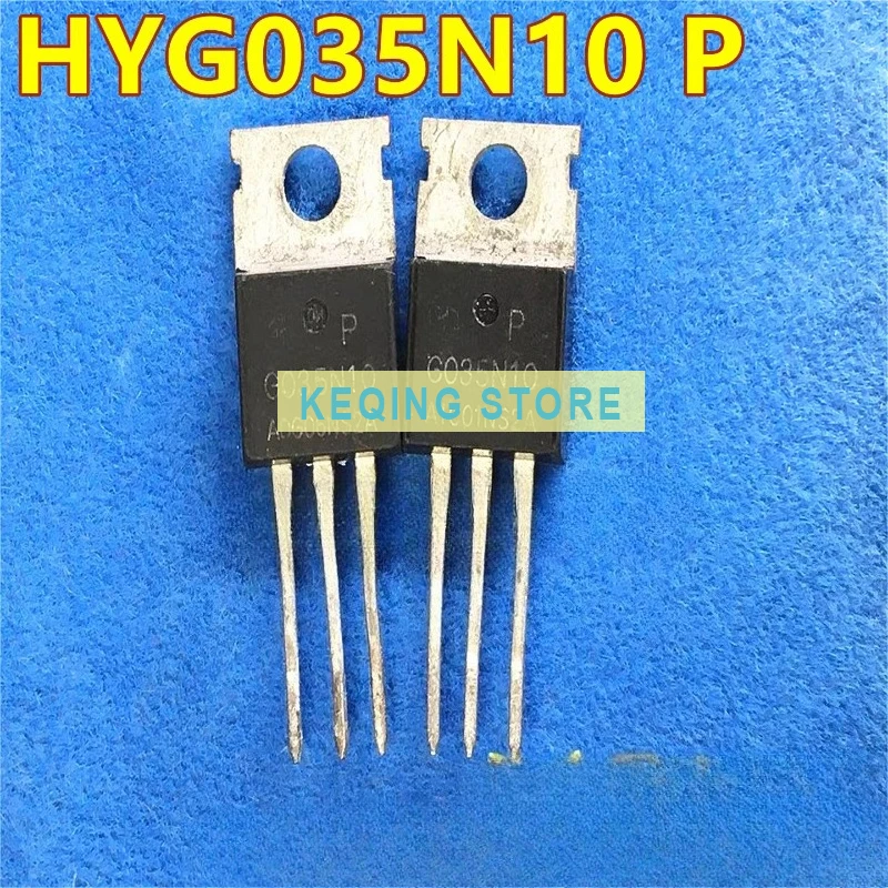 10PCS Used+Not NEW+Send after Measure Long foot G035N10P G035N10 100V180A3.2 mOhm MOS TO-220