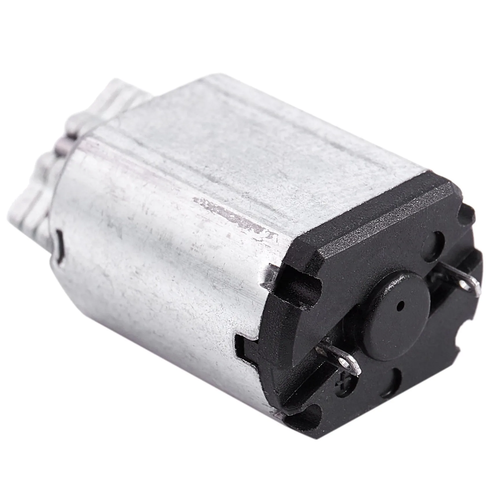 2X DC1.5V-9V 0.08A 3200RPM Output Speed Micro-Vibrating Motor, 18X15x12mm Silver