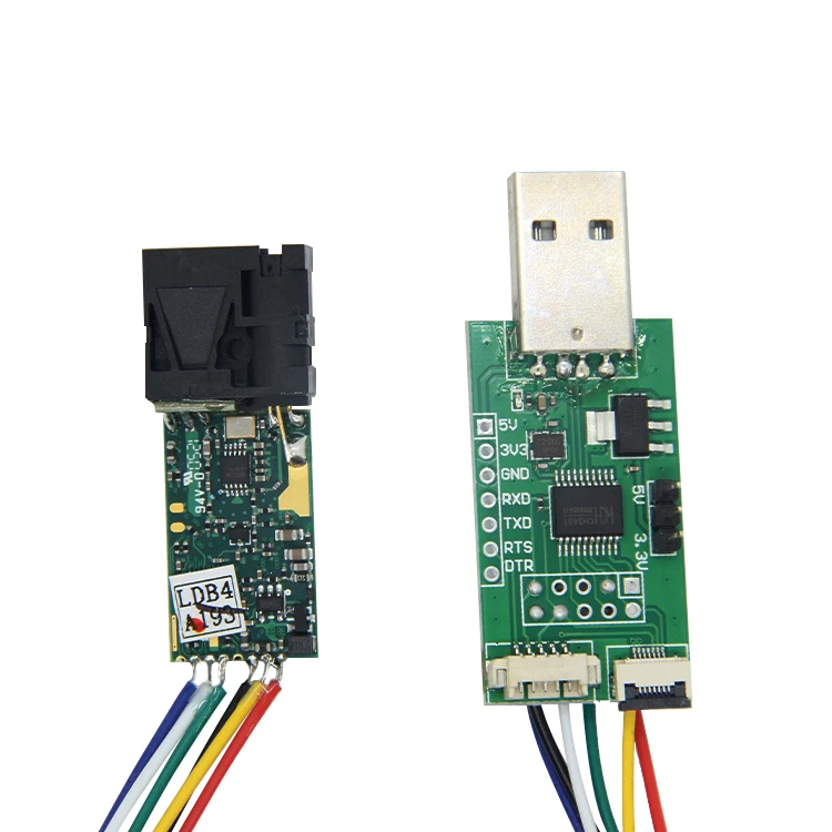 10m High Precision Industry Laser Distance Sensor With USB Communication Port